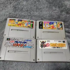 スーパーファミコン ゲームソフト 4本セット