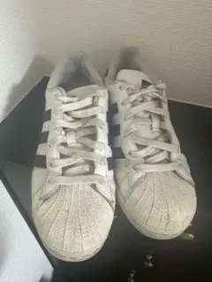 adidas Superstar スニーカー ホワイト/ブラック 24.5cm