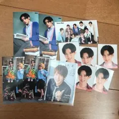 SnowMan 目黒蓮　カレカ　厚紙