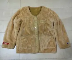 Champion フリースジャケット 140 ベージュ