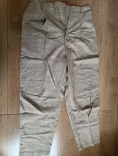 チェック柄 スラックス Mサイズ