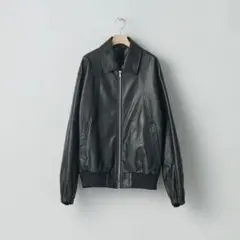ssstein 24aw Leather Zip Short Jacket