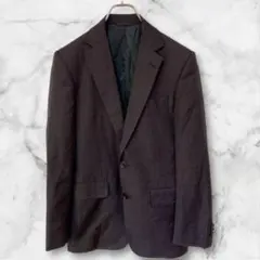 ニューヨーカー テーラードジャケット チェック柄 44R ウール REDA