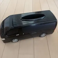 TOYOTA HIACE ティッシュボックス ブラック