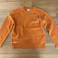 UNIQLO✖️ANYA HINDMARCH オレンジ セーター 150