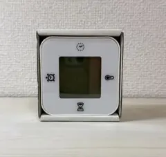 イケア　クロッキス　IKEA KLOCKIS 白　時計　目覚まし　タイマー