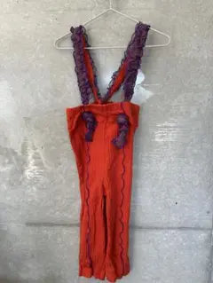 MARKEY'S マーキーズ サロペット レギンス オレンジ100