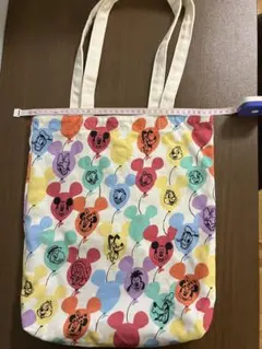 ミッキーマウス カラフル トートバッグ　バルーン
