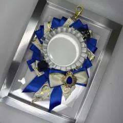 B*e様 【痛ロゼット】 ロゼット ブルー 青 ゴールド 金 ホワイト 白