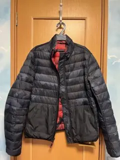 COACHリバーシブルダウンジャケットMサイズブラック＆レッド超美品 