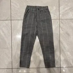 チェック柄 ロングパンツ 130サイズ