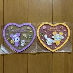 TWICE LOVELYS × SANRIO クリアラバーコースターサナ&ジヒョ