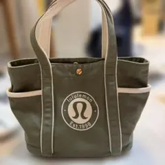 lululemon トートバッグ カーキ　6.5L