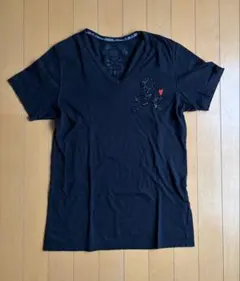 Roen スマイル ロンT スカル刺繍 日本製 ロック アーカイブ Lサイズ 