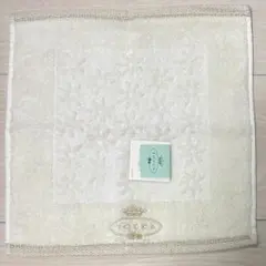 TOCCA ハンカチ　白　金のサムネイル