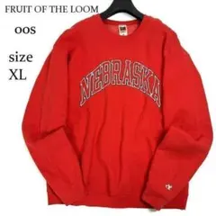 00s NEBRASKA HUSKERS スウェット XL フルーツオブザルーム