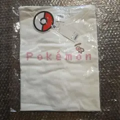 GU ポケモンコラボ チュニックT シャツ 5分袖 ミュウ Sサイズのサムネイル