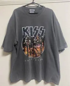 KISS キス DESTROYER グレーTシャツ Retocks