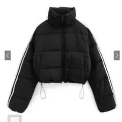 襟2wayサイドラインダウンジャケットkd75 adidas NIKEダウン