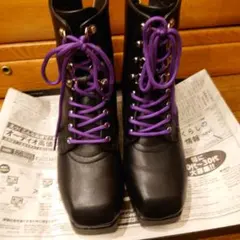 HARE MINIシャークレースアップブーツMサイズのサムネイル