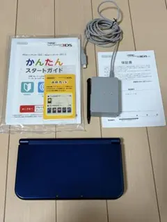 Newニンテンドー3DS LL メタリックブルー　充電器+タッチペン付き