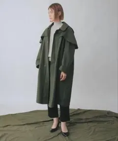希少 実物 新品 デッドストック フランス軍 フロックコート ミリタリー