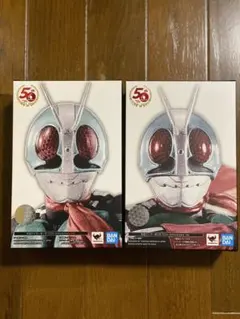 真骨彫製法 仮面ライダー新1号 ＆ 新2号 50周年版 s.h.フィギュアーツ