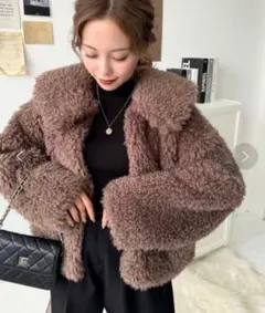 【即日発送】2時間限定値下げ プードルコート アイボリー 即日発送】プードルコート アイボリー最安値