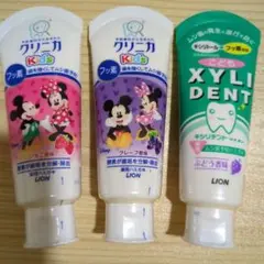LION 子供用歯磨き粉　3本セット