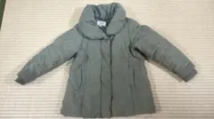 Markeys LSPフード付きグレー ダウンコート 100cm~