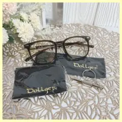 ブルーライトカット　UVカット　おしゃれ　メガネ　ブラウン　伊達眼鏡