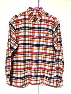 【美品】tues.ネルシャツ　メンズM チェック柄※匿名配送※