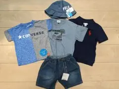 新品含む 子供服セット（CONVERSE、Polo他）80 90