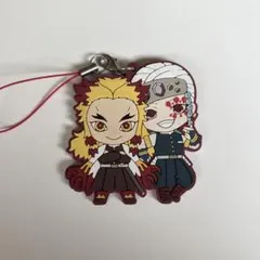 鬼滅の刃 きめつ 宇髄天元 煉獄杏寿郎 ラバーストラップ キーホルダー グッズ