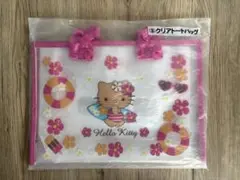 サンリオ ③ クリアトートバッグ 日焼けキティ ハローキティ 当りくじ ガングロ