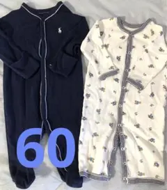 ラルフローレン 男の子　ベビー服　ロンパース　ポロベア