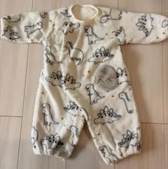 未使用 恐竜 ロンパース 60-70