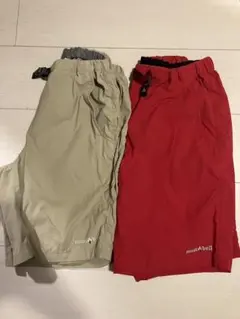 mont-bell ハーフパンツ 2点セットkids アウトドア