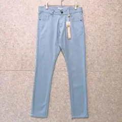 ⁠新品タグ付 imp インプ スキニー デニム パンツ S サックス ジーンズ⁠のサムネイル