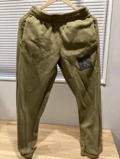 Calvin Klein Jeans オリーブ スウェットパンツ XS