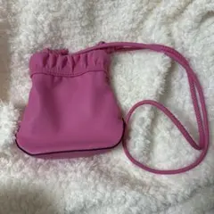 ZARA ピンク ショルダーバッグ