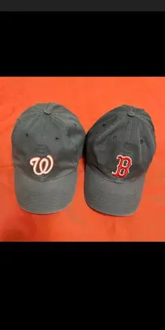 MLB ベースボールキャップ２点セット