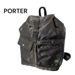 【生産終了】未使用級 PORTER タンカー リュック ブラック 日本製
