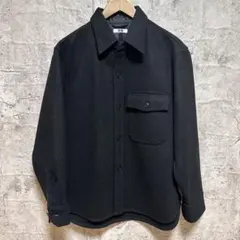 Mサイズ ユニクロ UNIQLO U シャツジャケット ウールのサムネイル