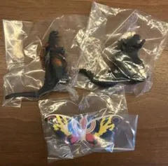 ゴジラ真撃大全 新たなる来訪者 ゴジラ バーニングゴジラ モスラ3種セット