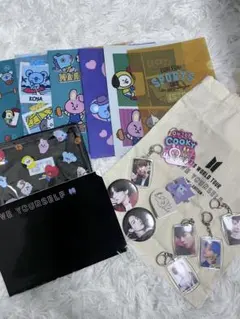 BTS BT21 キーホルダー トートバッグ セット