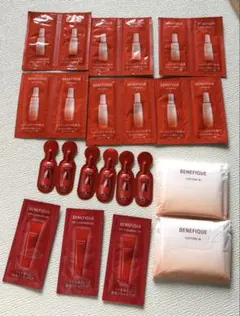 BENEFIQUE エイジングケア化粧水と乳液　ホットクレンジングジェル 美容液