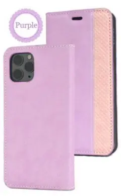 新品未使用⭐︎iPhone 11 Pro 手帳型ケース パープル