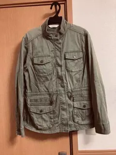 L.L.Bean/エルエルビーン カーキ系 ミリタリージャケット レディースS