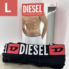 N【新品未使用】1枚売り　DIESEL メンズボクサーパンツ　サイズL カラー①のサムネイル
